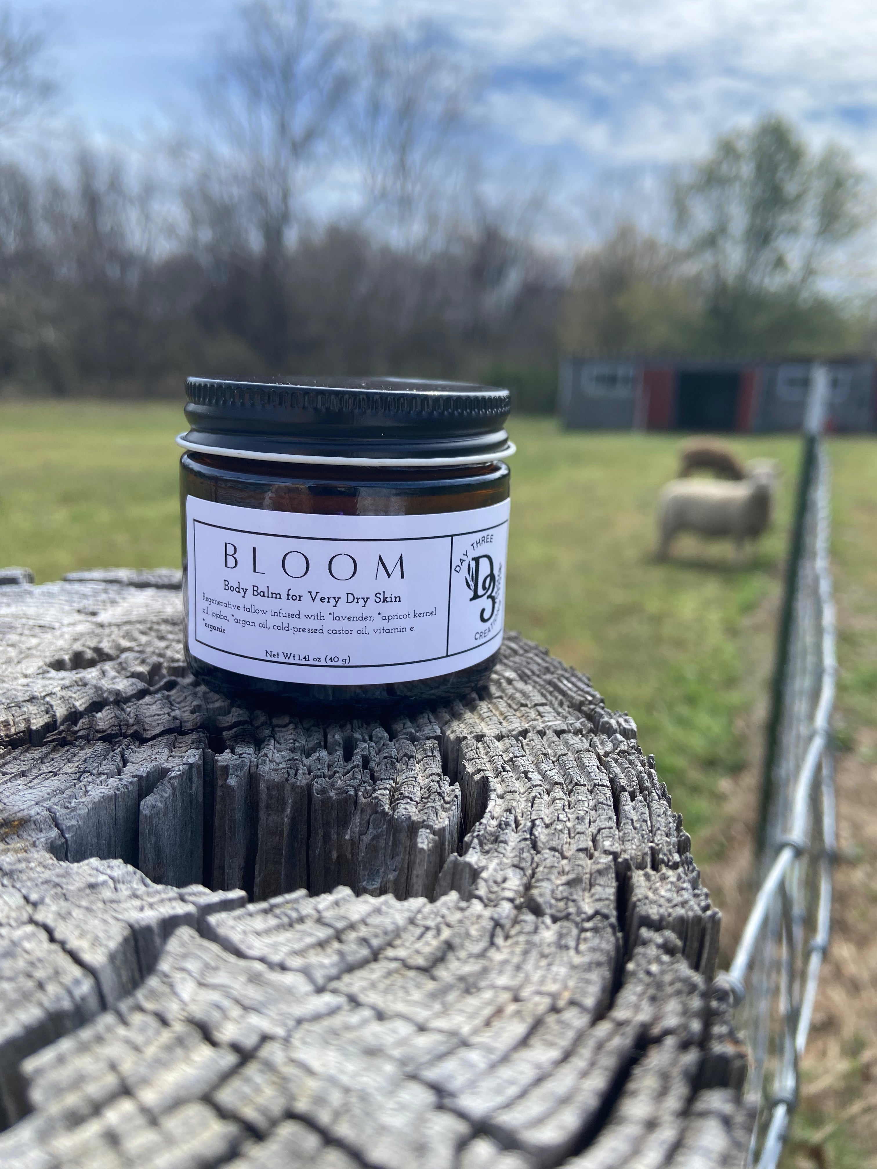 Bloom Tallow Balm for extra dry skin