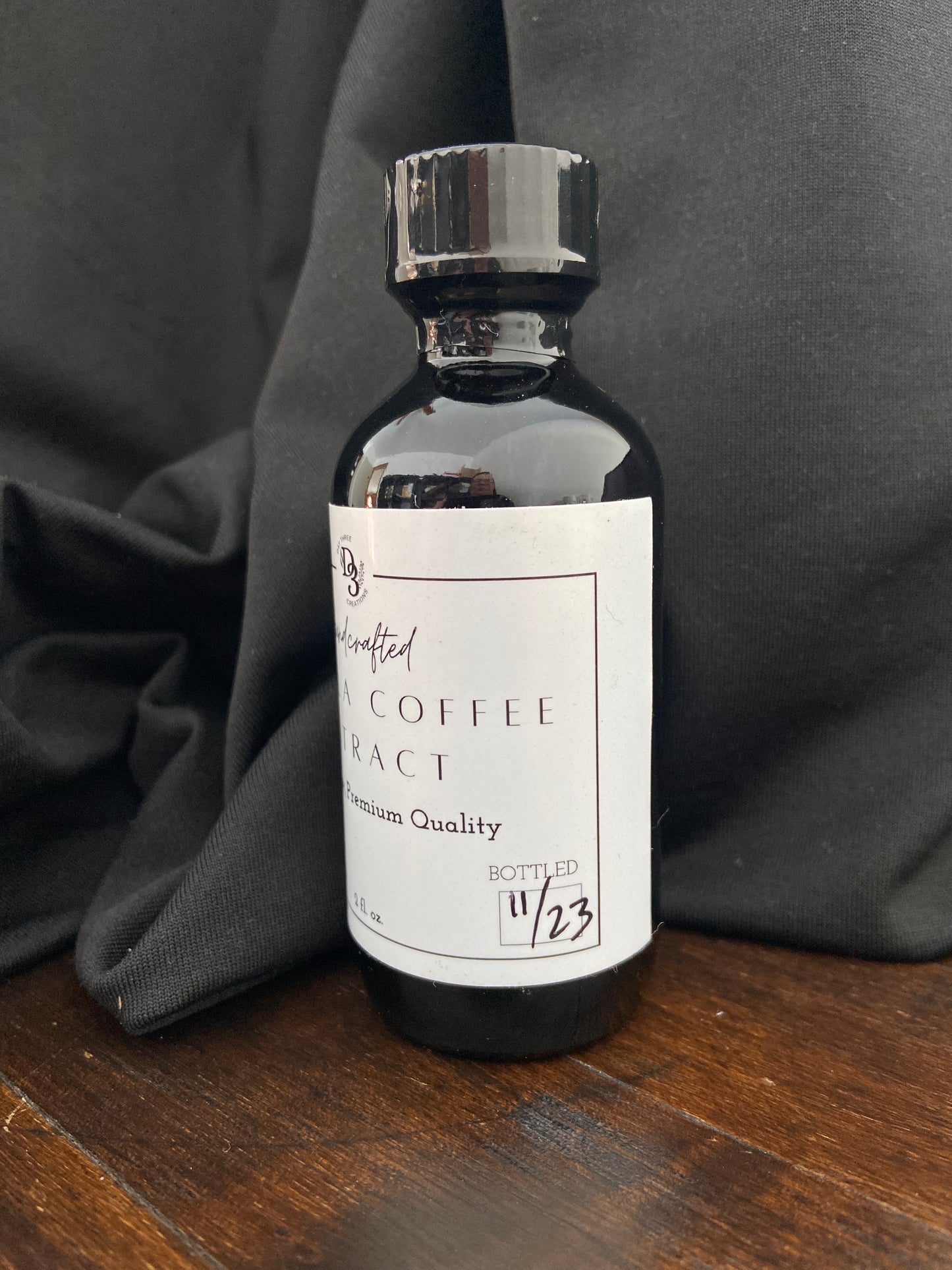 Coffee Vanilla Extract, 2 oz