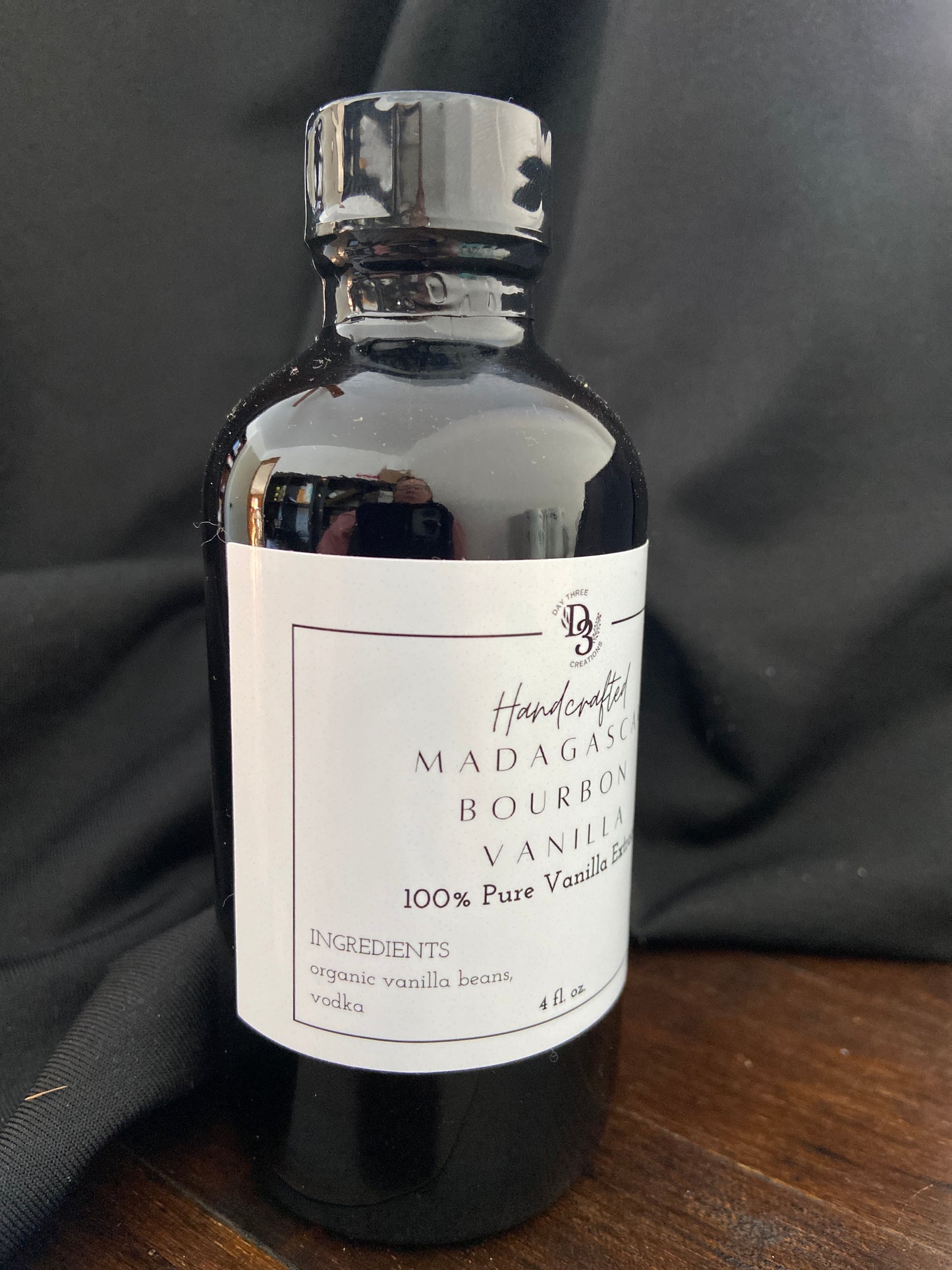 Madagascar Bourbon Vanilla Extract, 4 oz.